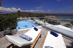 Premium Double Room, Terrace, Sea View | Beach/ocean view - Design Plus Seya Beach Hotel (Cesme)