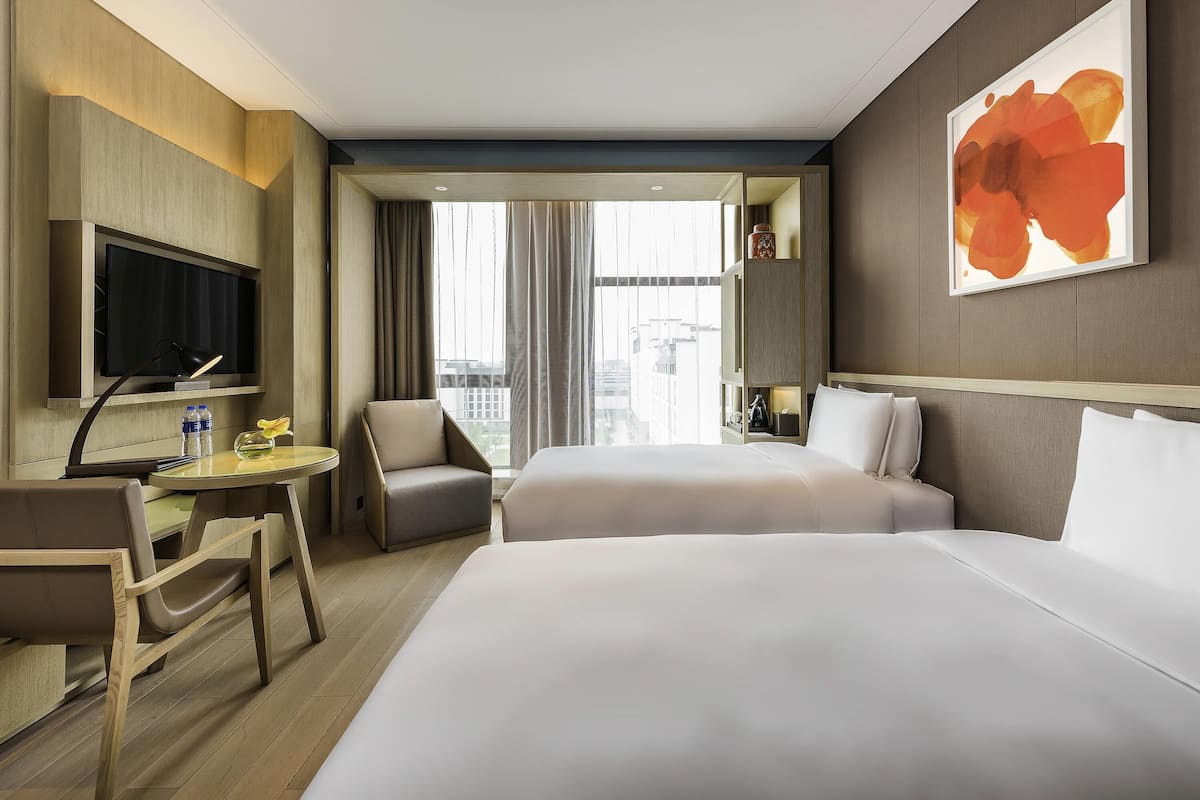 Premier Room, 2 Twin Beds | Minibar, in-room safe, soundproofing, iron/ironing board (on request)