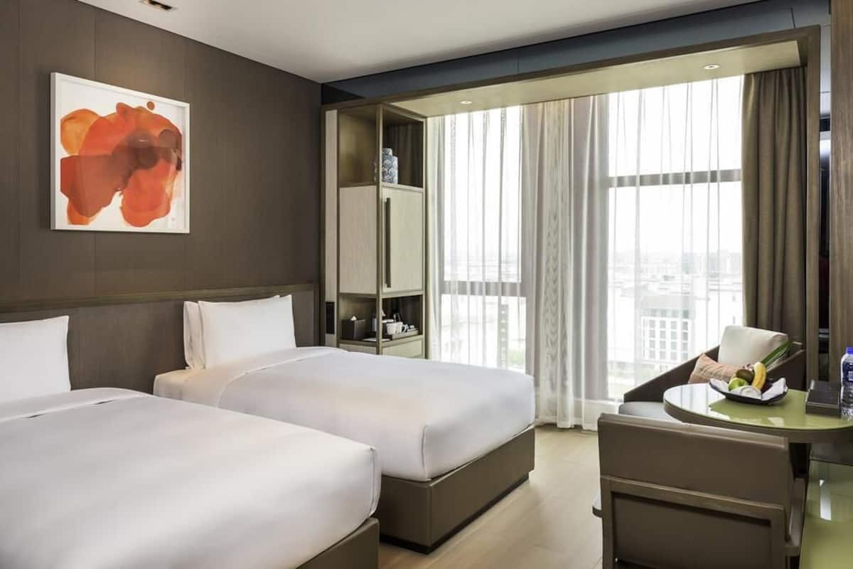 Minibar, in-room safe, soundproofing, iron/ironing board (on request)