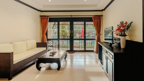 Suite | Area soggiorno | TV LED