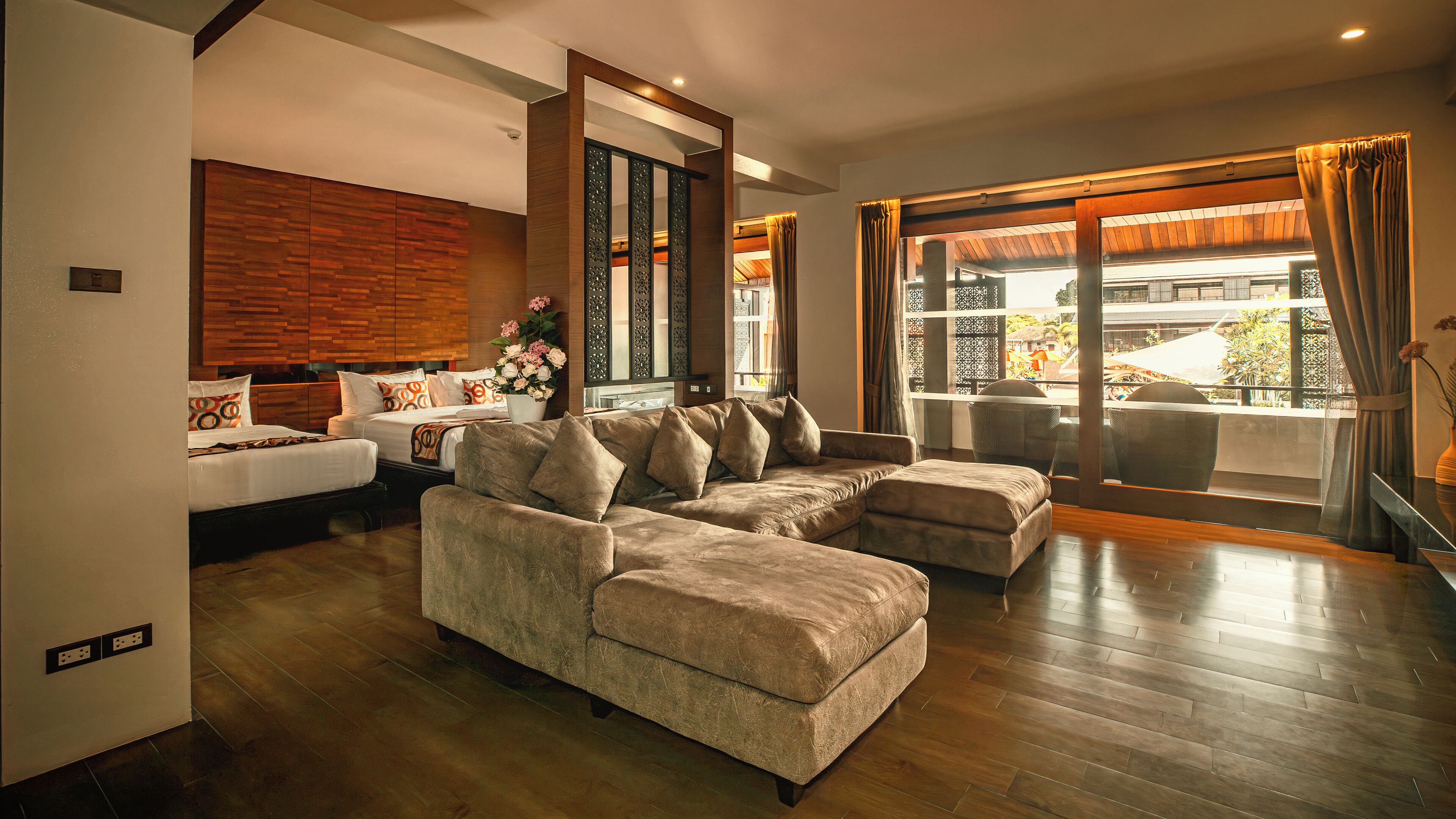 family suite | 1 bedroom, in-room safe, iron/ironing board, free wifi