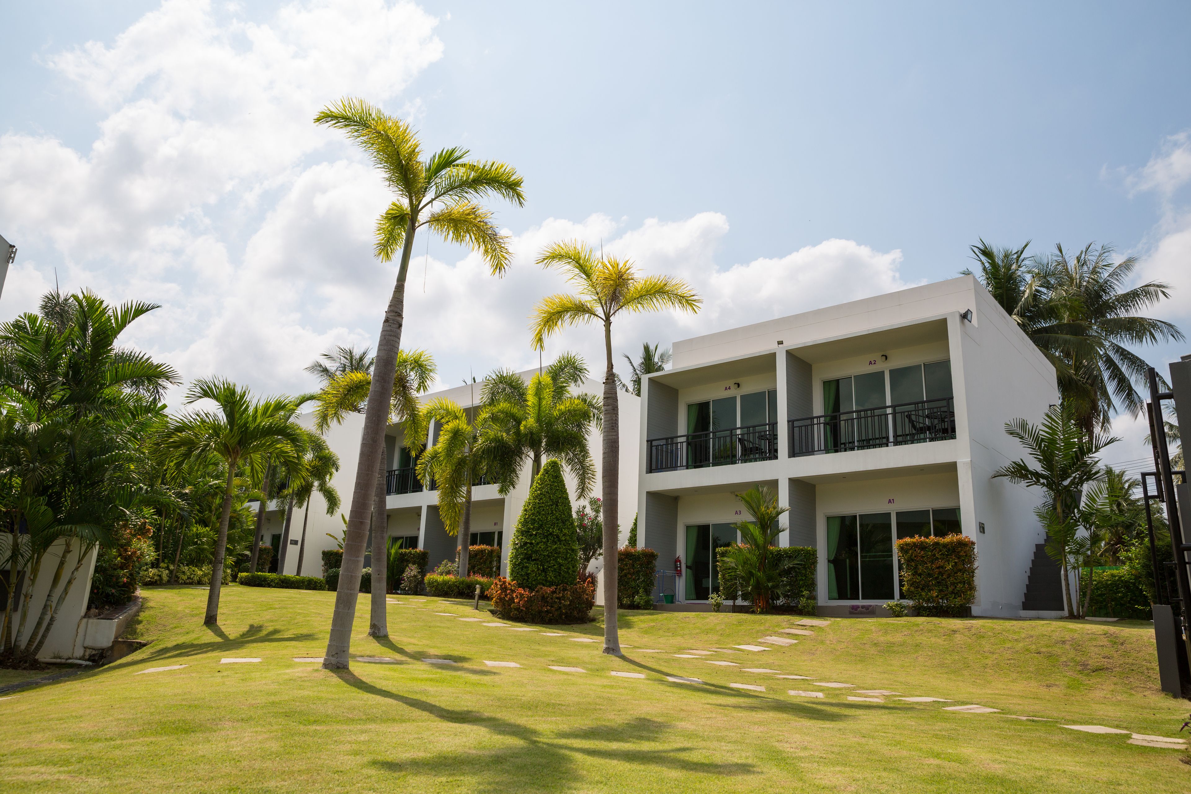 Fachada da propriedade