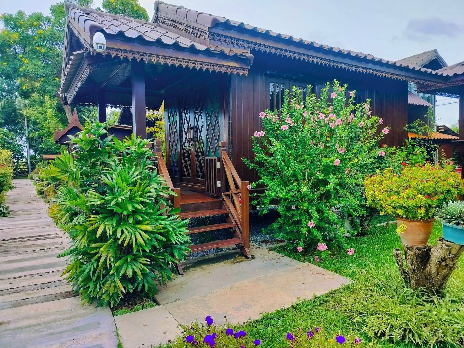 Facciata della struttura