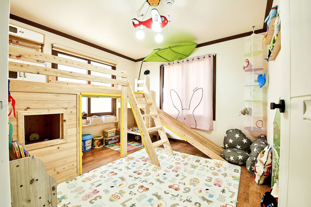 Familienhaus (Private Kids House with Spa) | 1 Schlafzimmer, individuell dekoriert, individuell eingerichtet