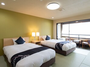 Japanese Room up to 2 guests, Smoking | In-room safe, desk, free WiFi, bed sheets - Tabist Uguisuya Ryokan Obama Onsen (Unzen)
