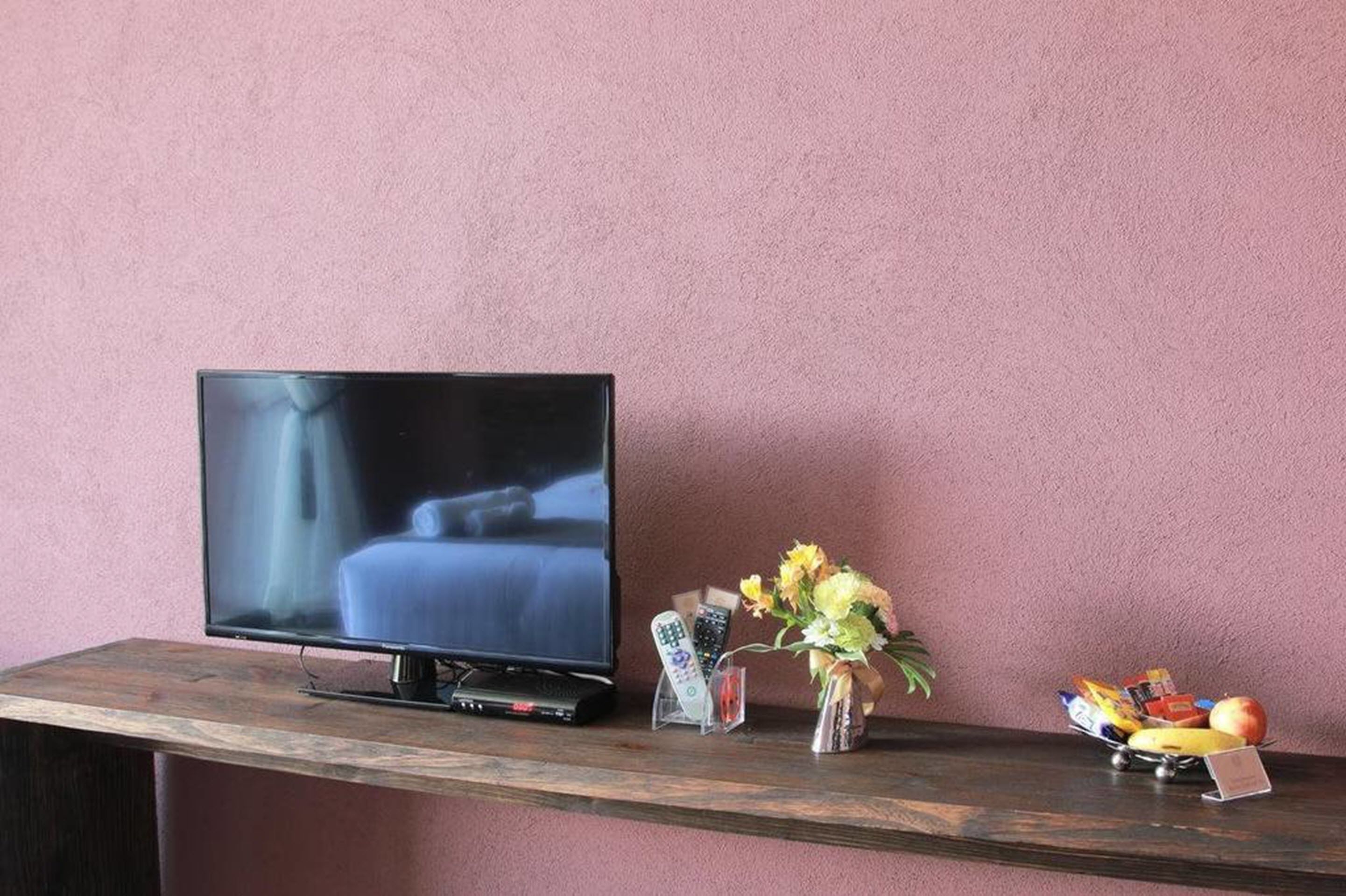 premium bedding, minibar, desk, laptop workspace