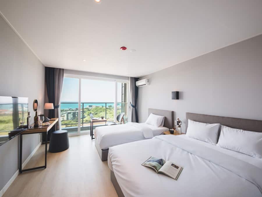 Standard Room | 1 bedroom, down comforters, desk, blackout drapes