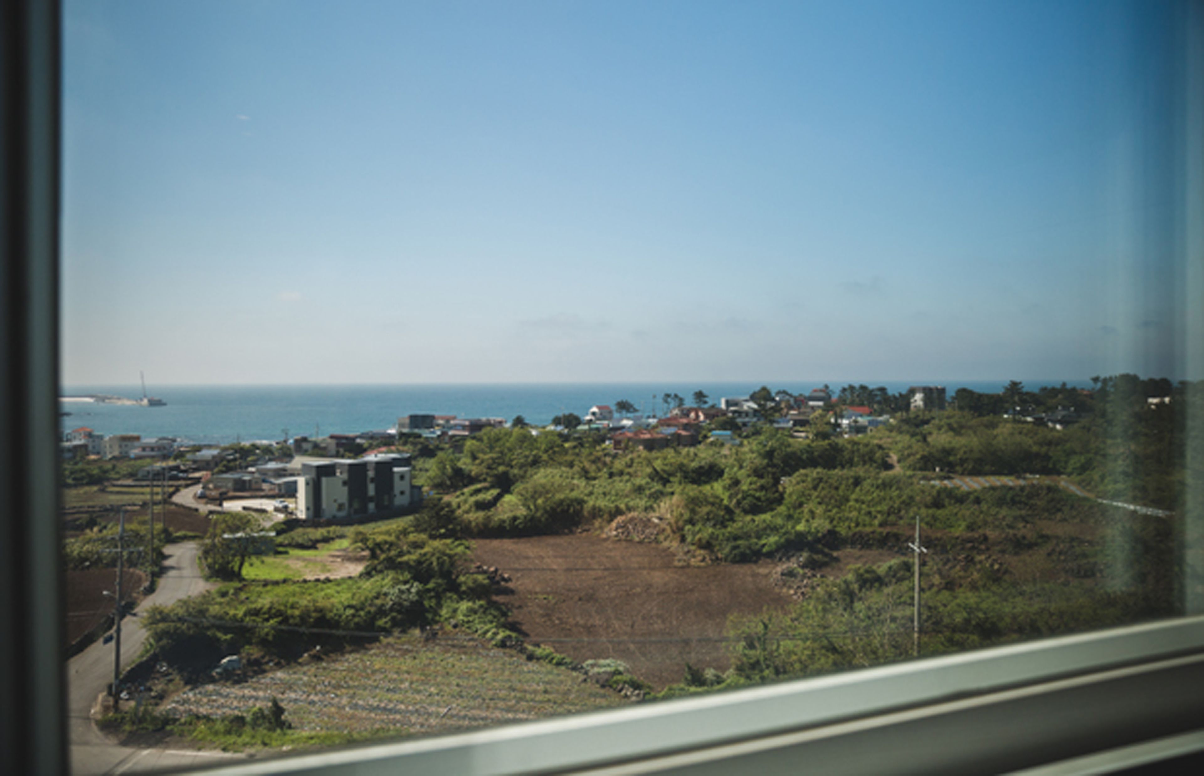 deluxe room, 2 double beds, non smoking, sea view | view from room