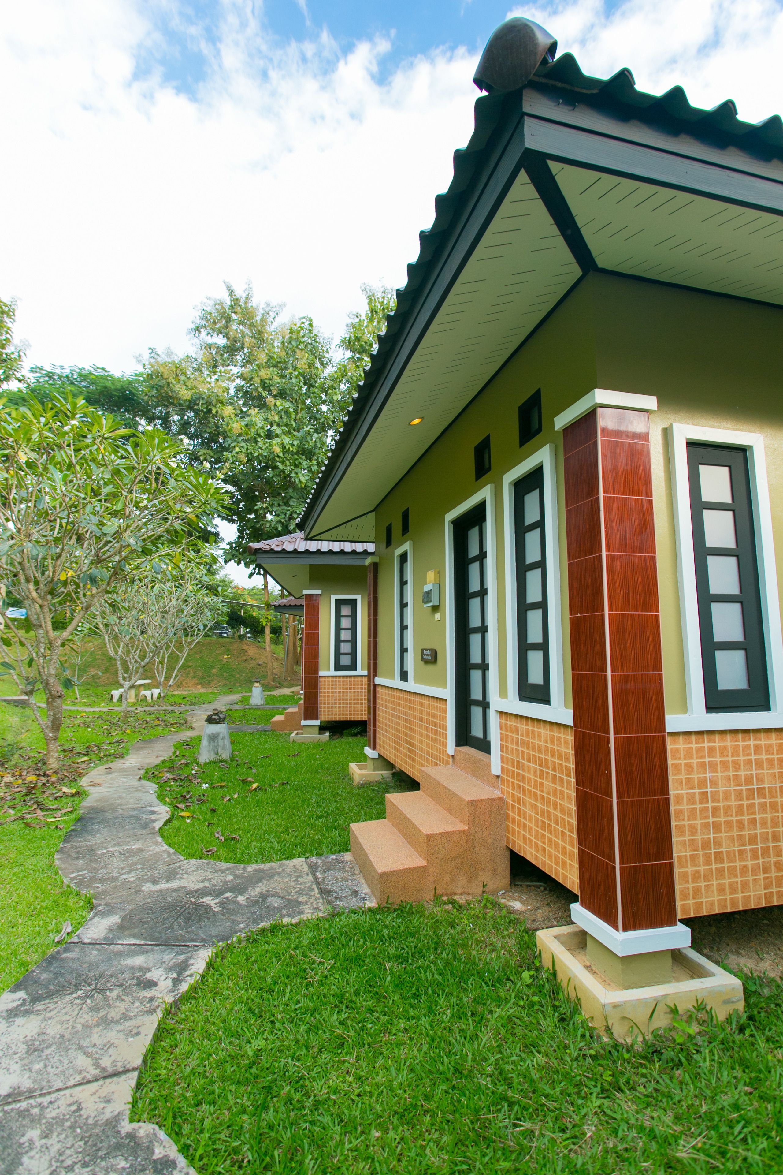 Fachada de la propiedad