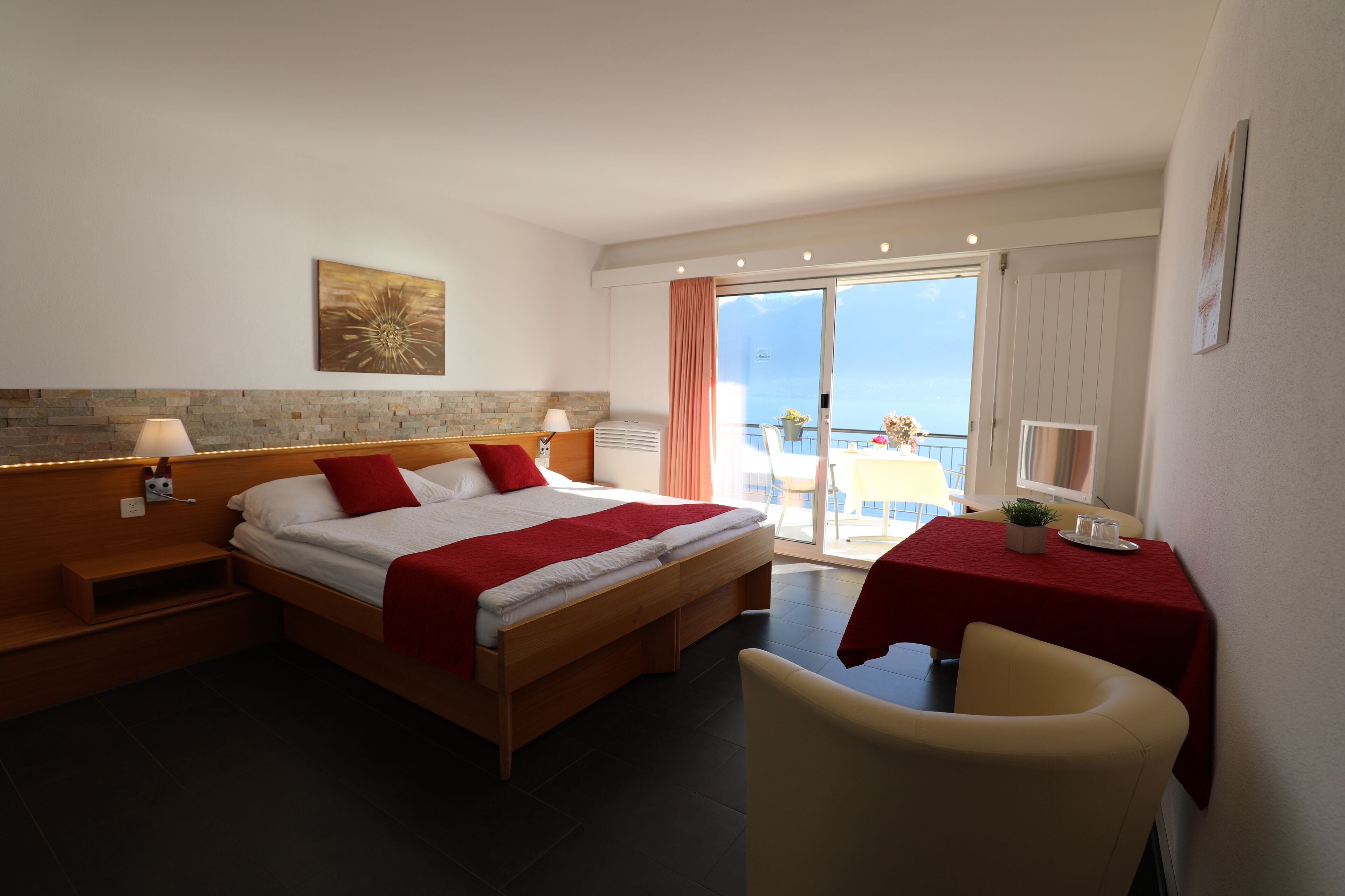 classic double room, lake view | 1 bedroom, in-room safe, free cots/infant beds, rollaway beds