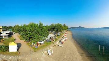 Am Strand, Sporttauchen