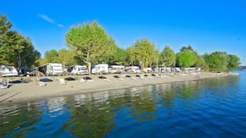 Sulla spiaggia, immersioni subacquee