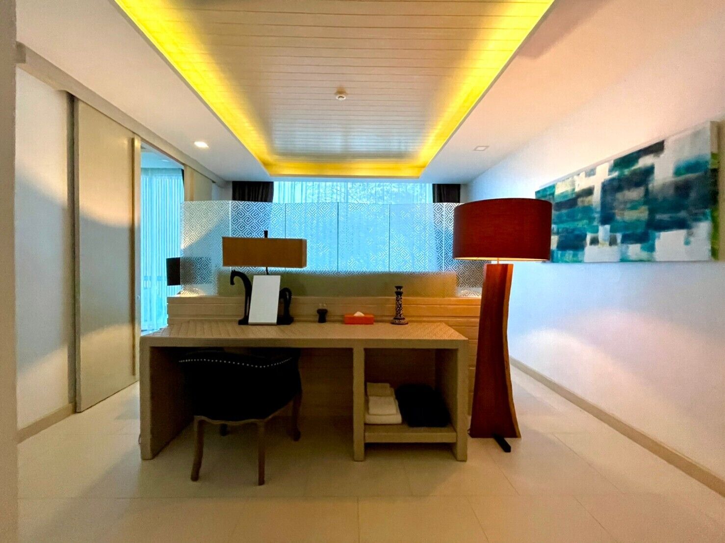 grand beachfront villa | 1 bedroom, free minibar, in-room safe, individually decorated