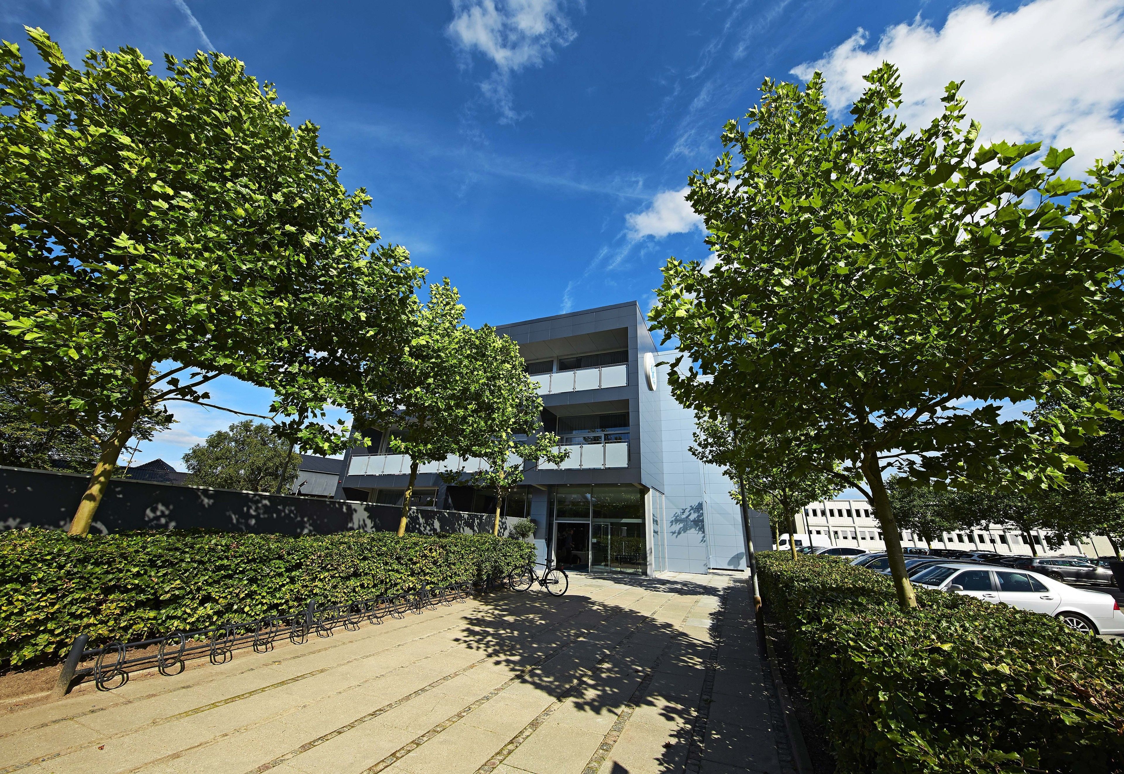 Overnatningsstedets indgangsparti