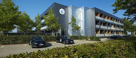 Overnatningsstedets facade