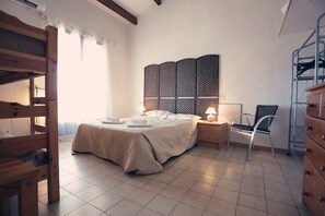 Desk, cots/infant beds, rollaway beds, free WiFi