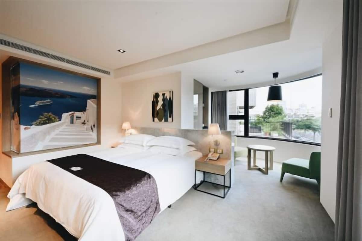 Literie de qualité supérieure, bureau, chambres insonorisées