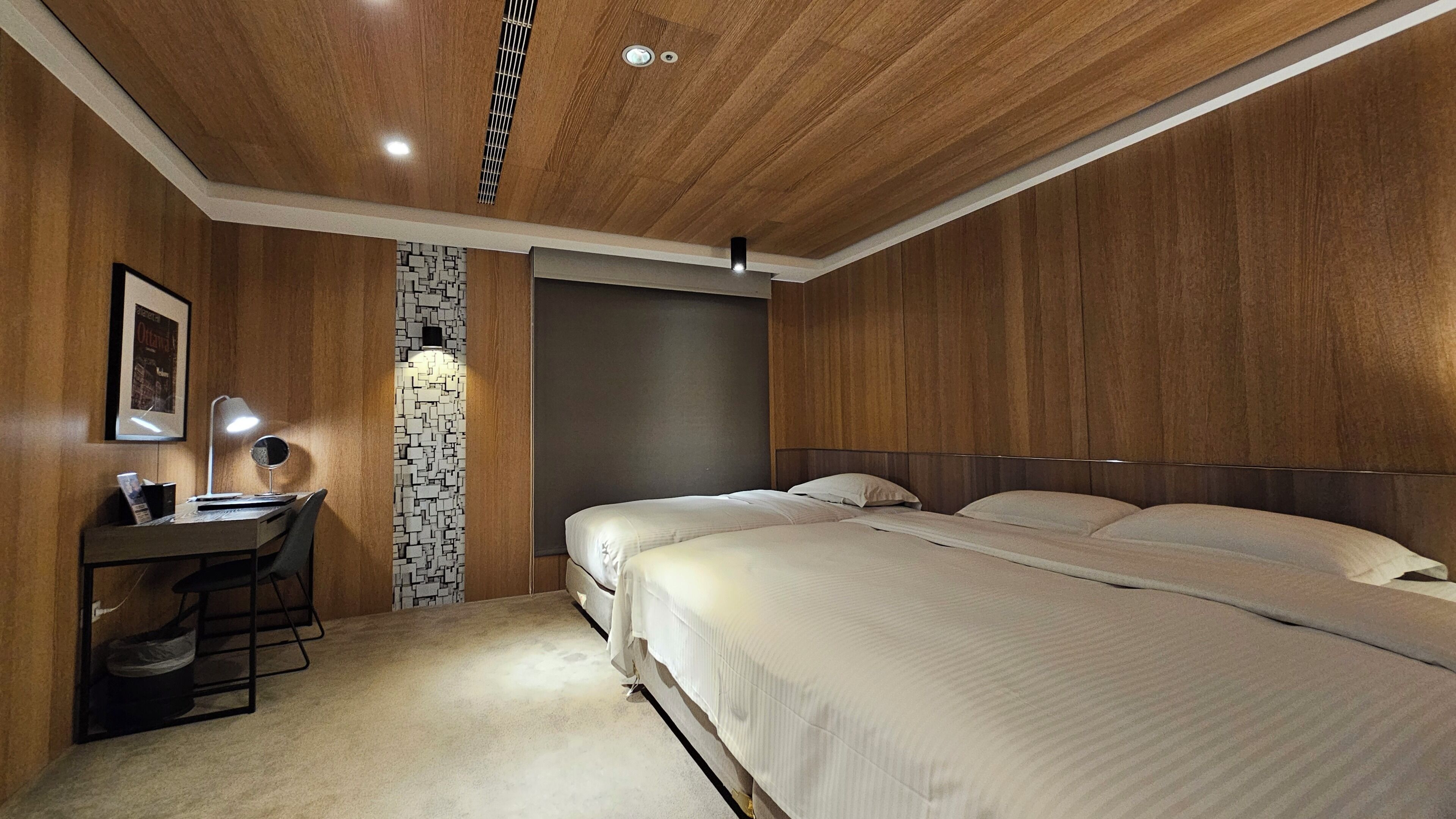 Triple Room, Multiple Beds | Premium bedding, desk, laptop workspace, blackout curtains