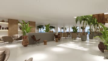 Lobby sitting area