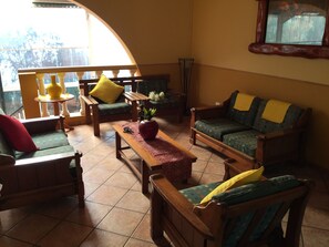 Zona de estar del vestíbulo