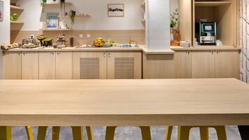 Daily buffet breakfast (EUR 12 per person)