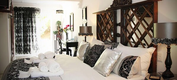 In-room safe, individually decorated, blackout curtains, free WiFi