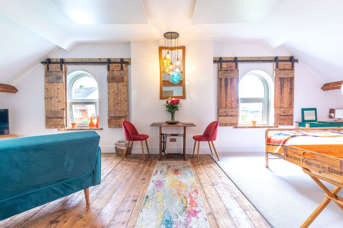 Studio Eksklusif, ensuite, pemandangan kebun (The Rafters) | 1 kamar tidur