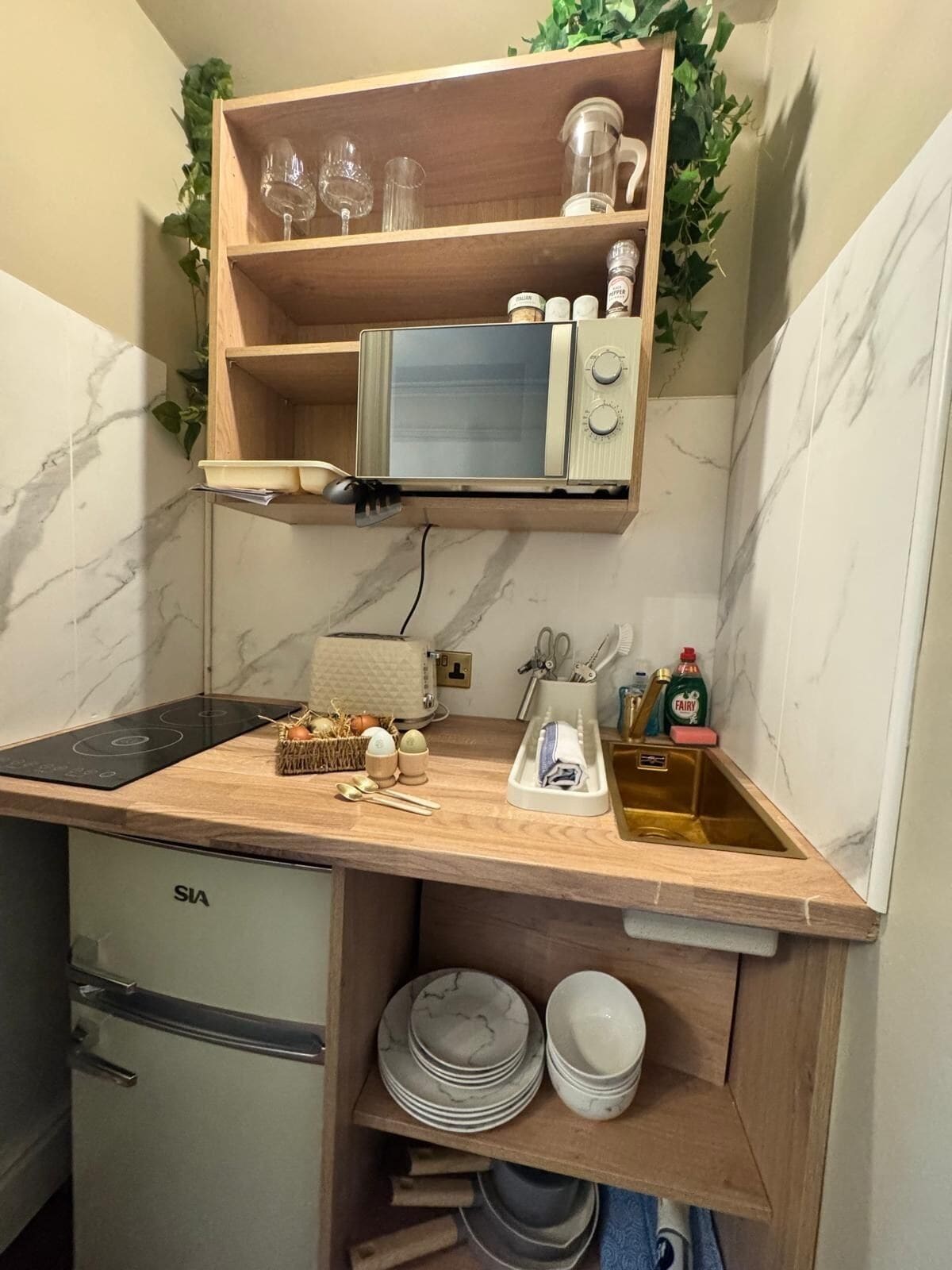 Deluxe Studio, Ensuite, Garden View (Garden room) | Shared kitchen