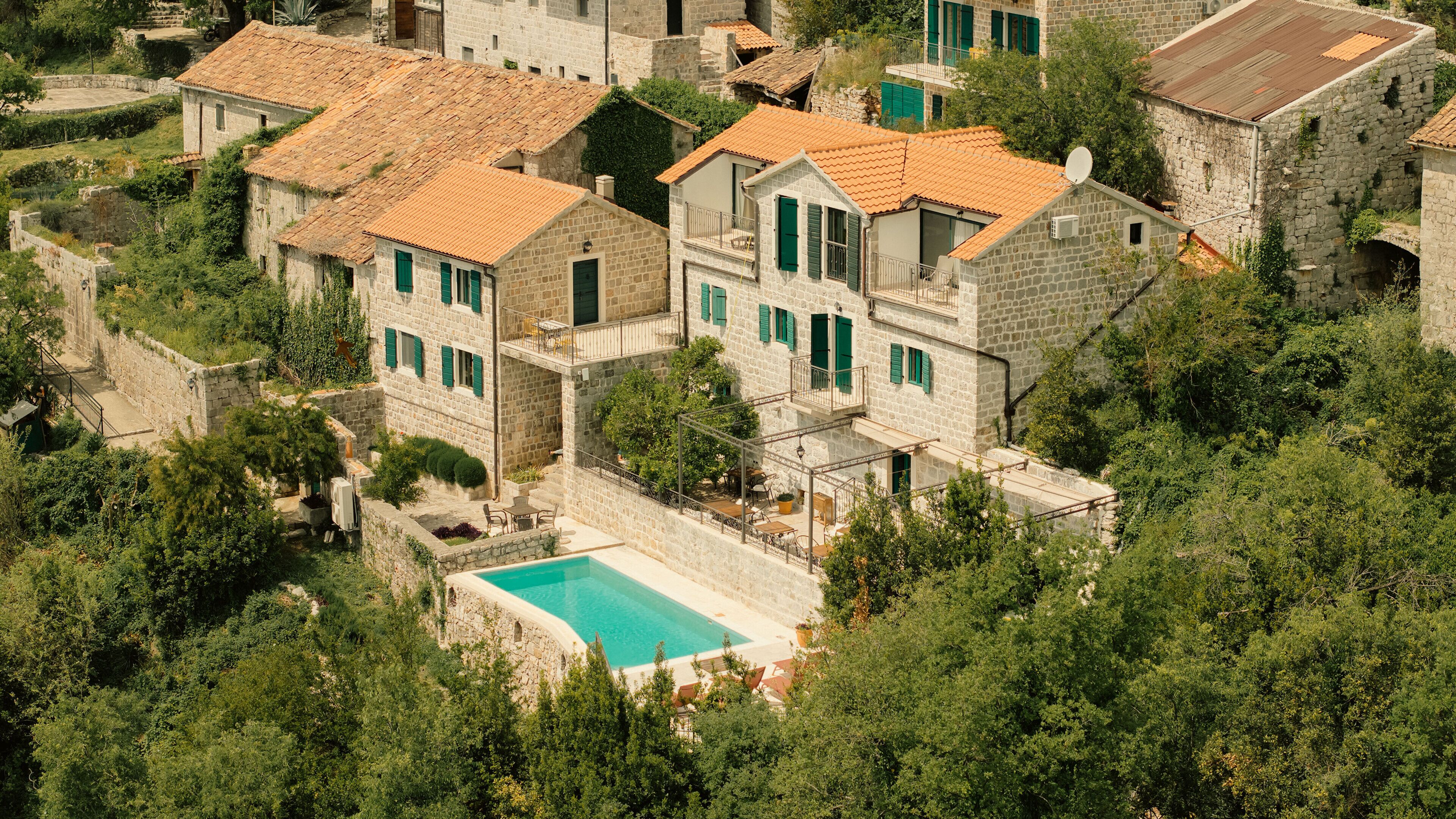 Façade de l’hébergement