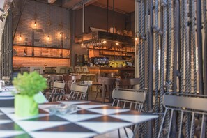 Lunch and dinner served, Mediterranean cuisine