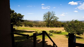 Deluxe Chalet | Terrace/patio - Rorkes Drift Lodge (Msinga)