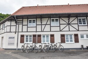Fassade der Unterkunft