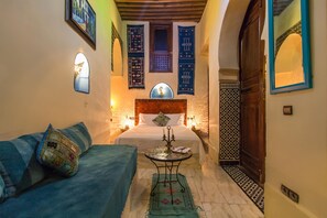 Chambre Triple (Chefchaouen) | 2 chambres, coffres-forts dans les chambres, lits bébé (en supplément)