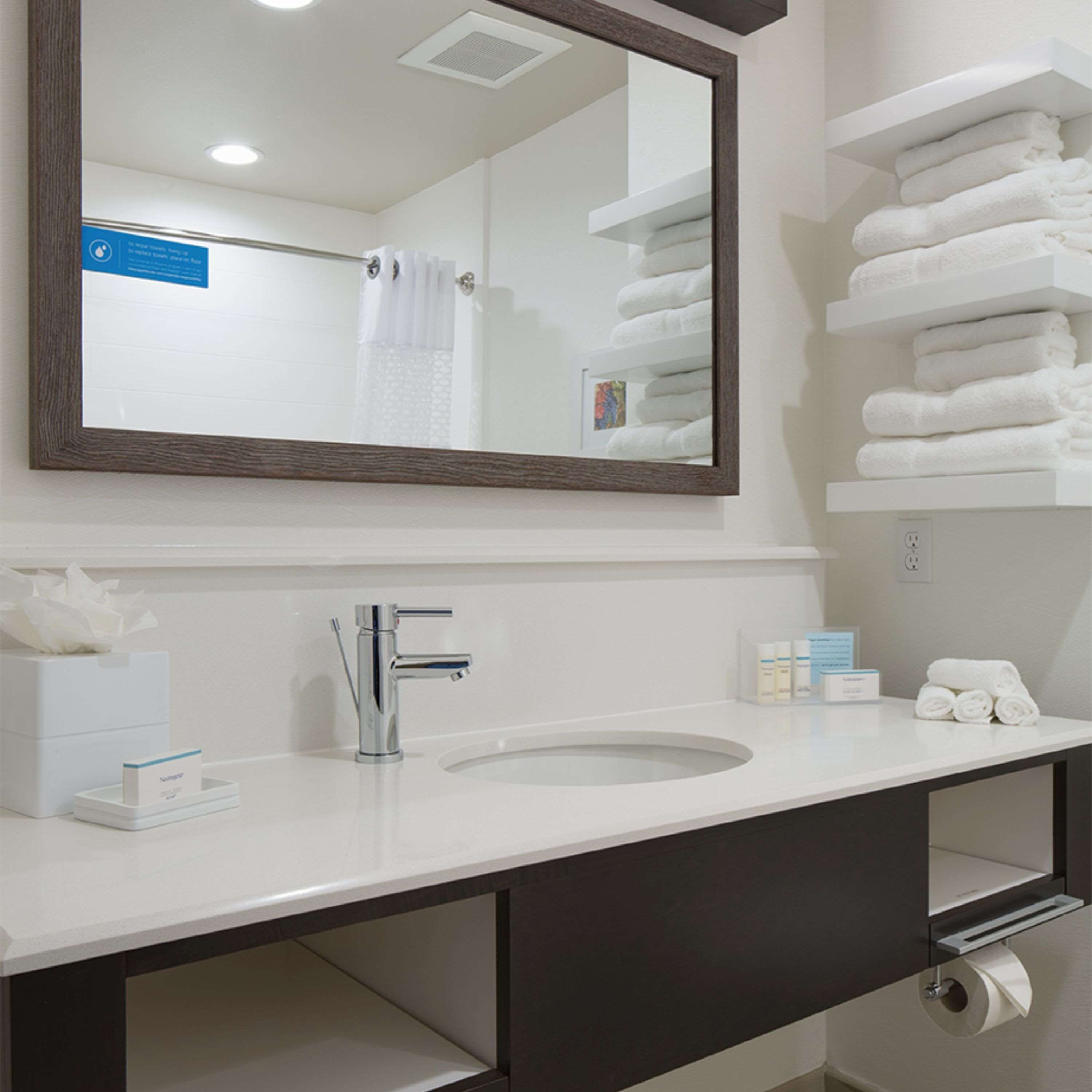 room, 2 queen beds, non smoking, refrigerator | bathroom | shower, hair dryer, towels