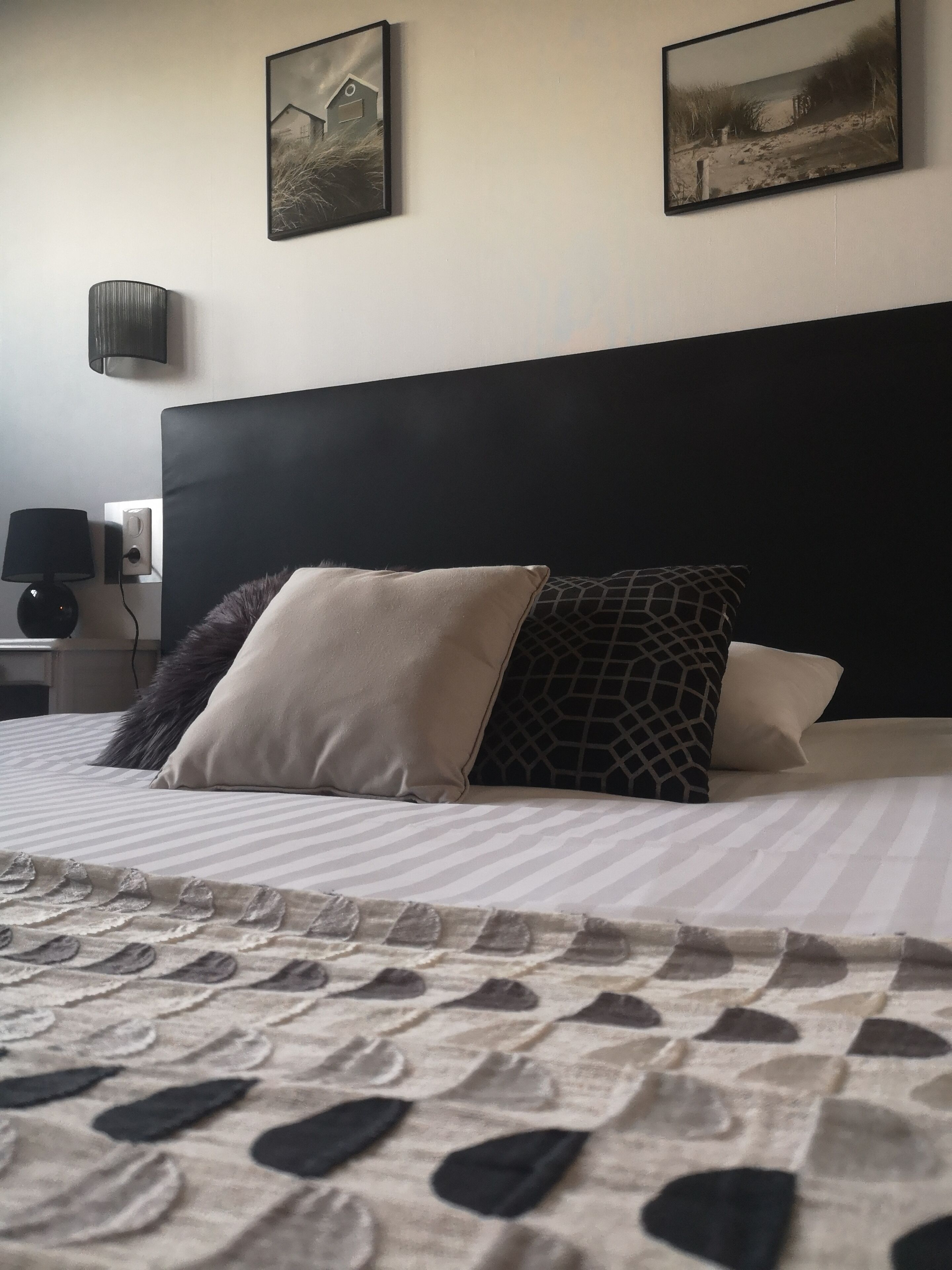 room | premium bedding, desk, blackout curtains, soundproofing