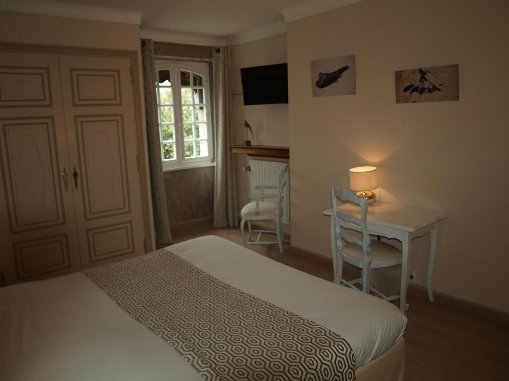 premium bedding, desk, blackout curtains, soundproofing