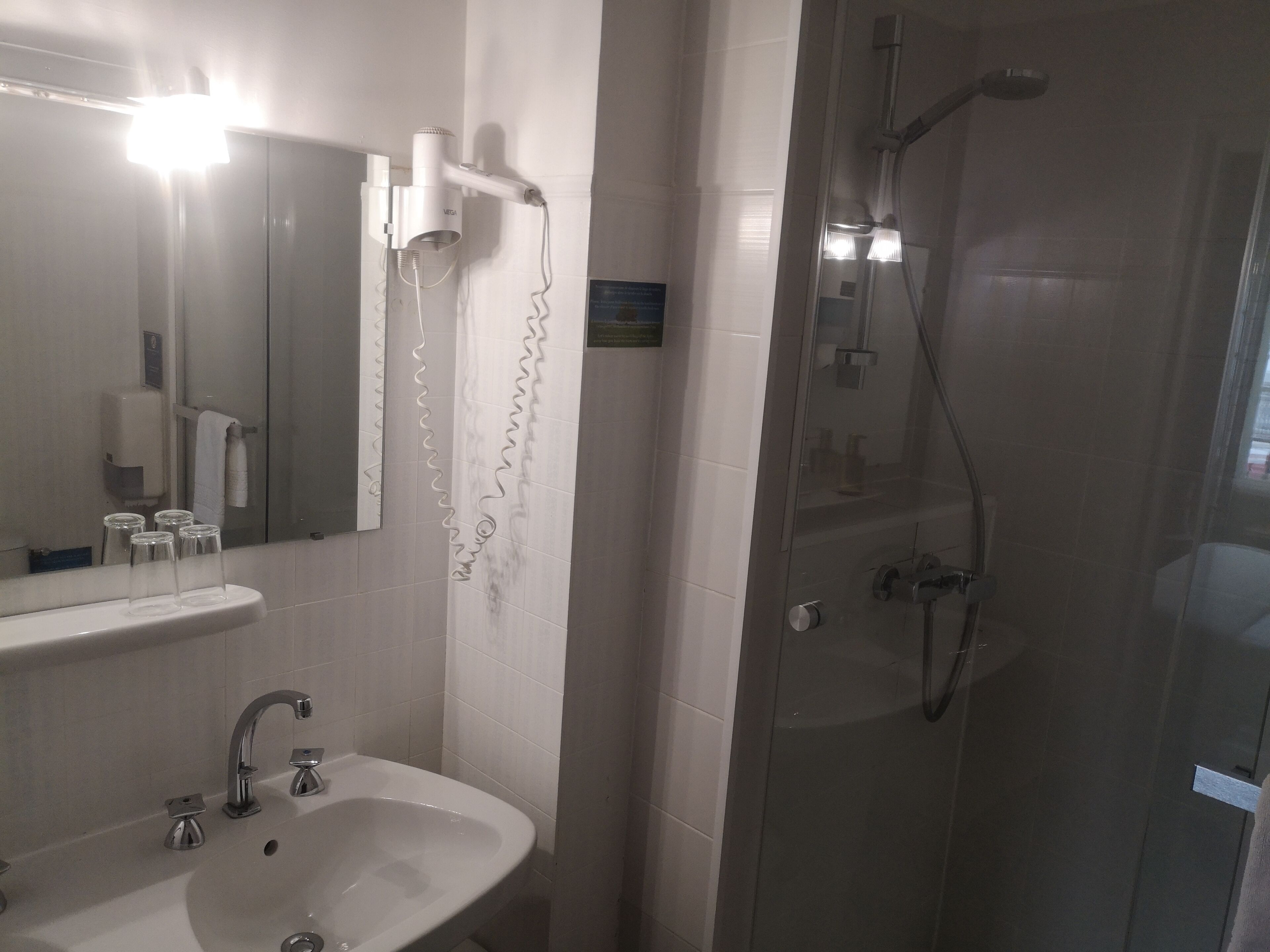 room | bathroom | free toiletries, hair dryer, towels