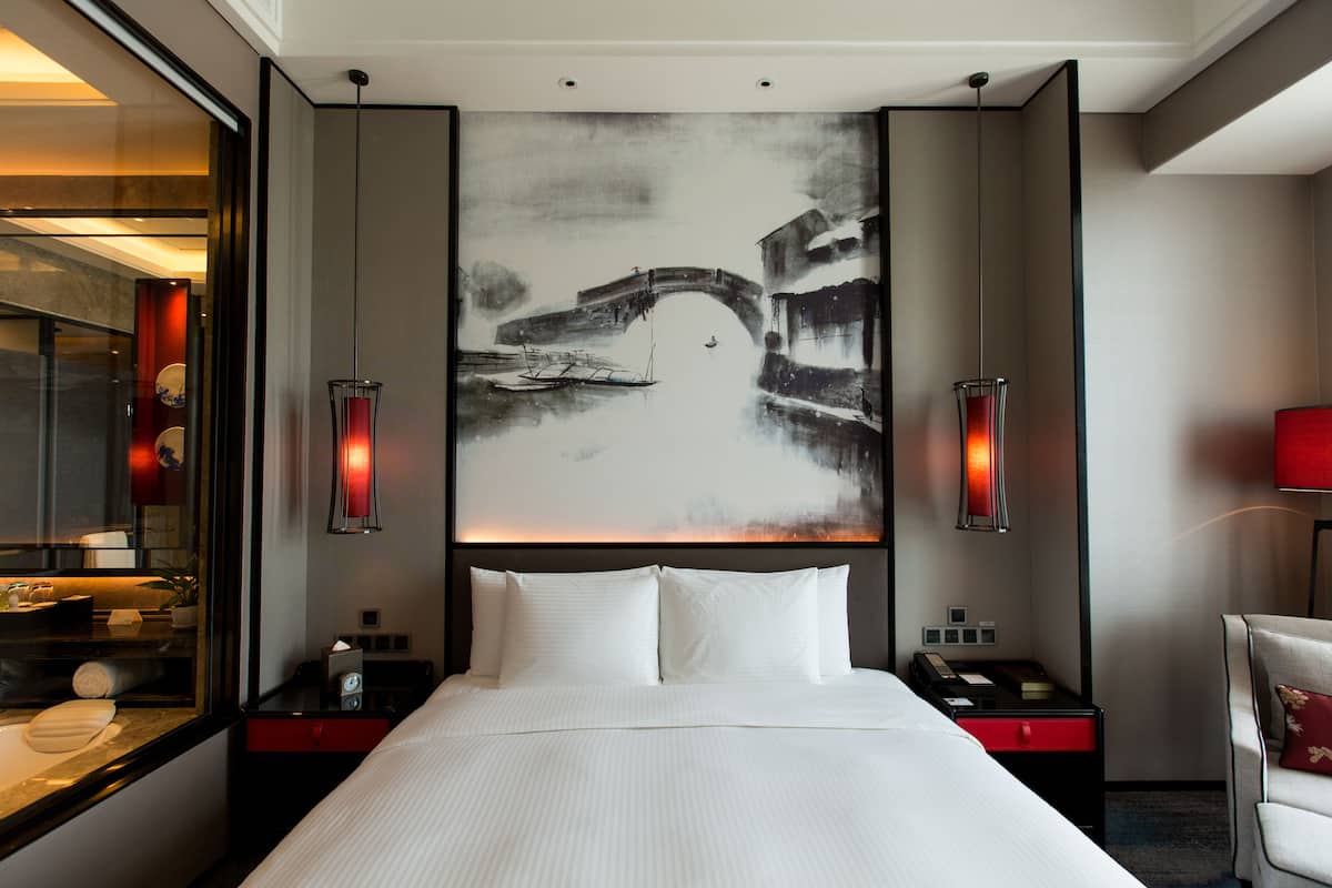 Camera Executive | Biancheria da letto di alta qualità, minibar, una cassaforte in camera