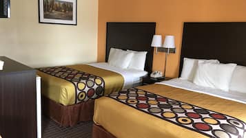 Room, 2 Queen Beds, Non Smoking | Iron/ironing board, rollaway beds, free WiFi