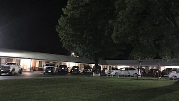 Front of property – evening/night