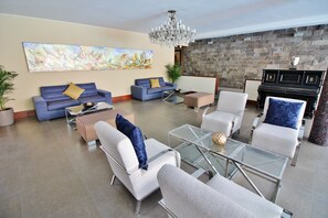 Sala de estar en el lobby