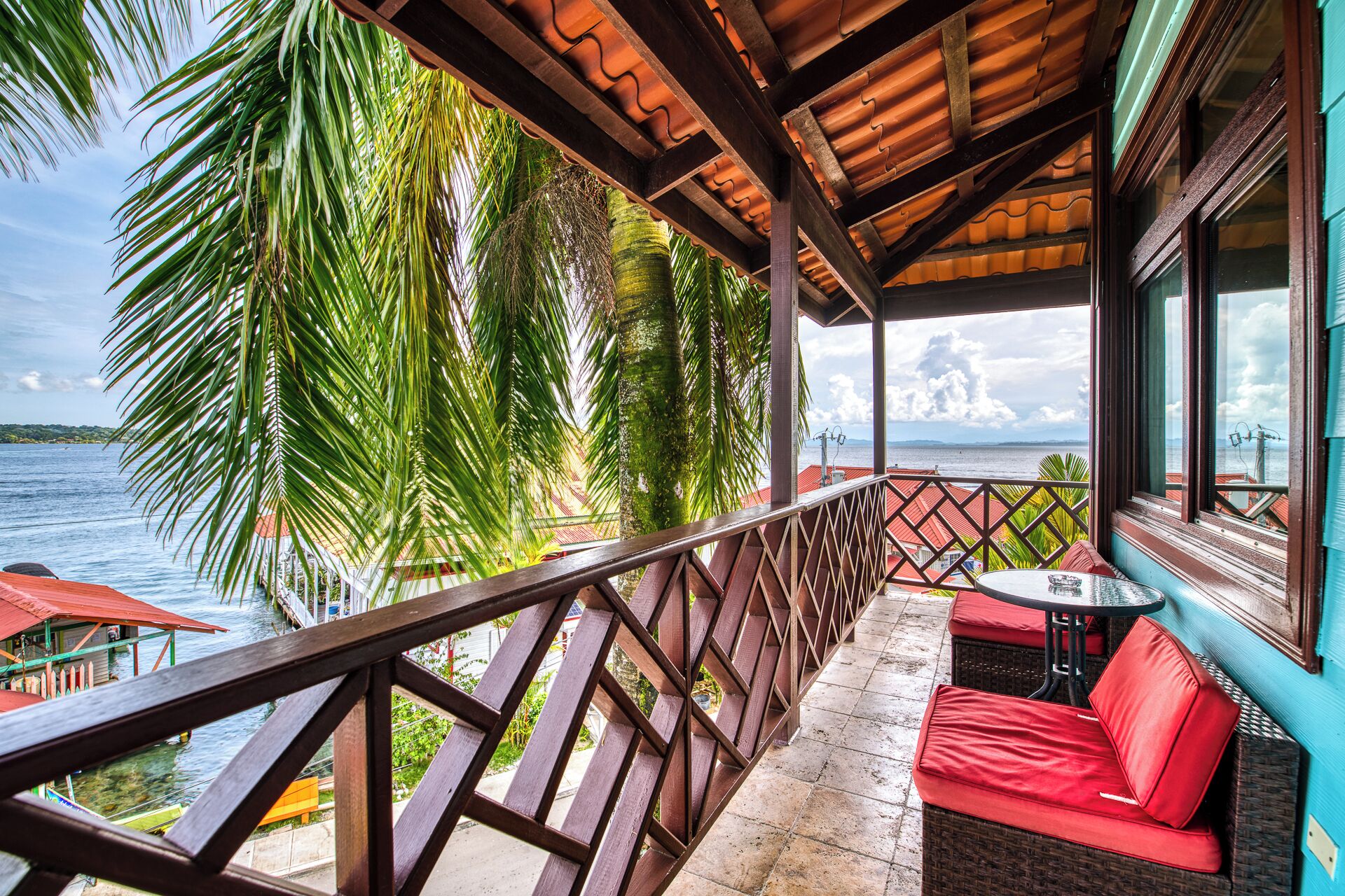Luxury Suite, 1 Bedroom, Sea View | Terrace/patio