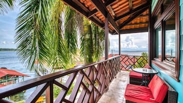 Luxury Suite, 1 Bedroom, Sea View | Terrace/patio