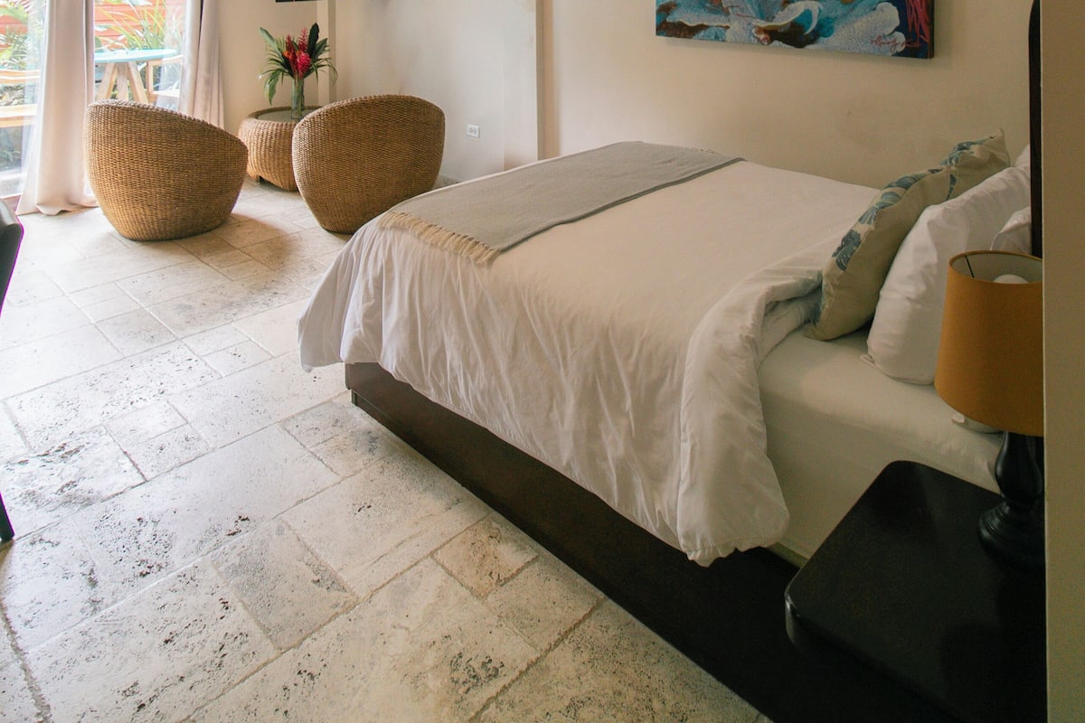 Standaard kamer | Lakens van Egyptisch katoen, luxe beddengoed, donzen dekbedden