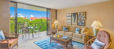 Apartment, 1 Schlafzimmer | Wohnbereich | Smart-TV, DVD-Player