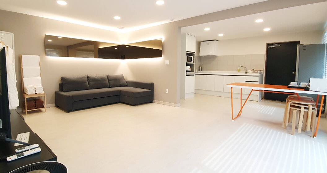 Family Private Pool Villa (Queenbed 2) + Private pool | Living area | 42-inch flat-screen TV with cable channels, TV, pay films