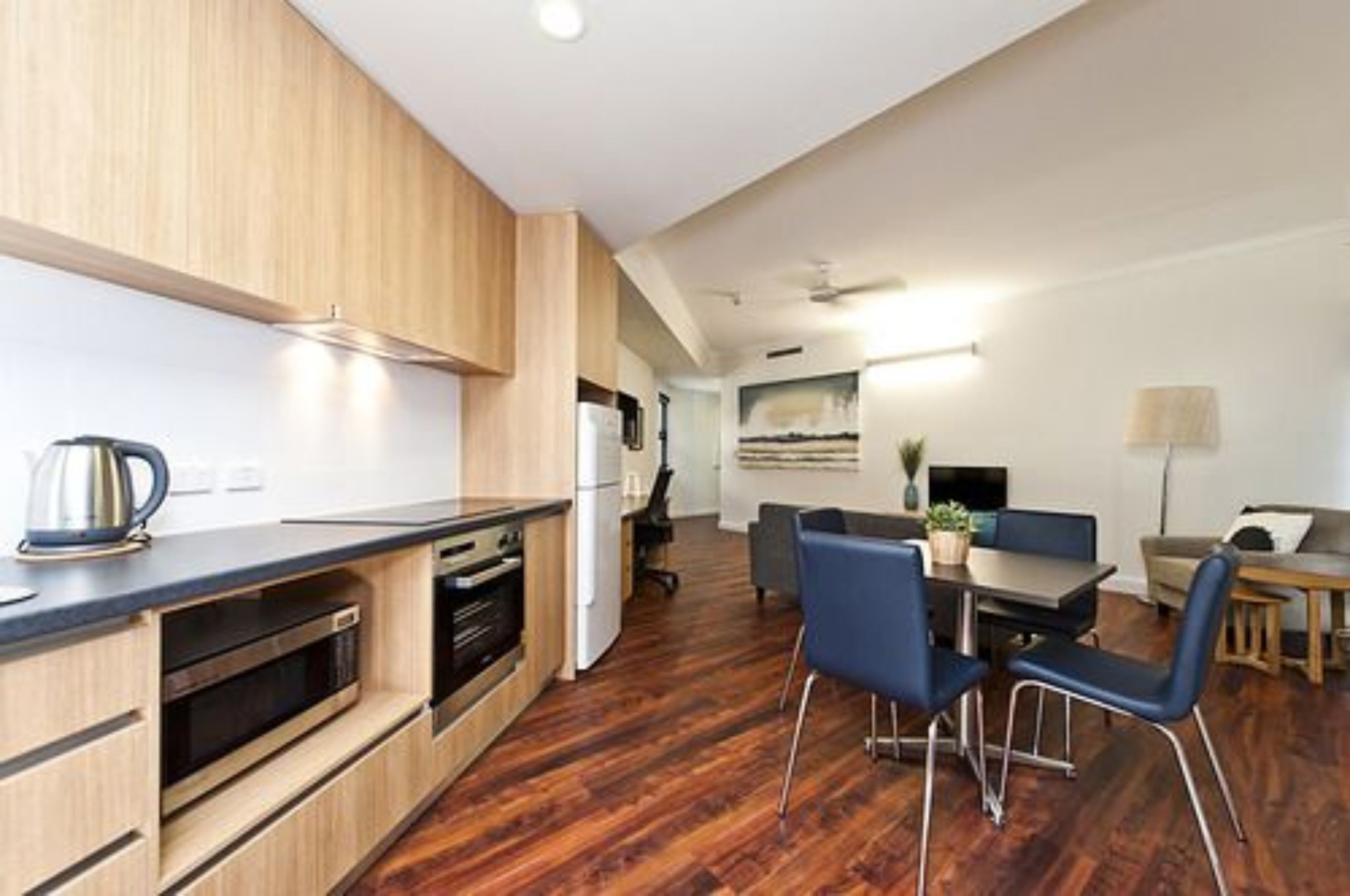 premium one bedroom apartment | in-room dining