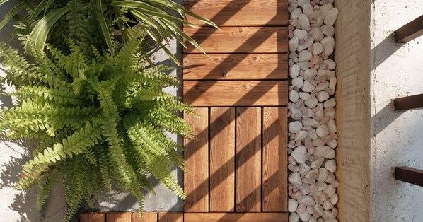 Yhteismajoitus, vain naisille | Terassi/patio