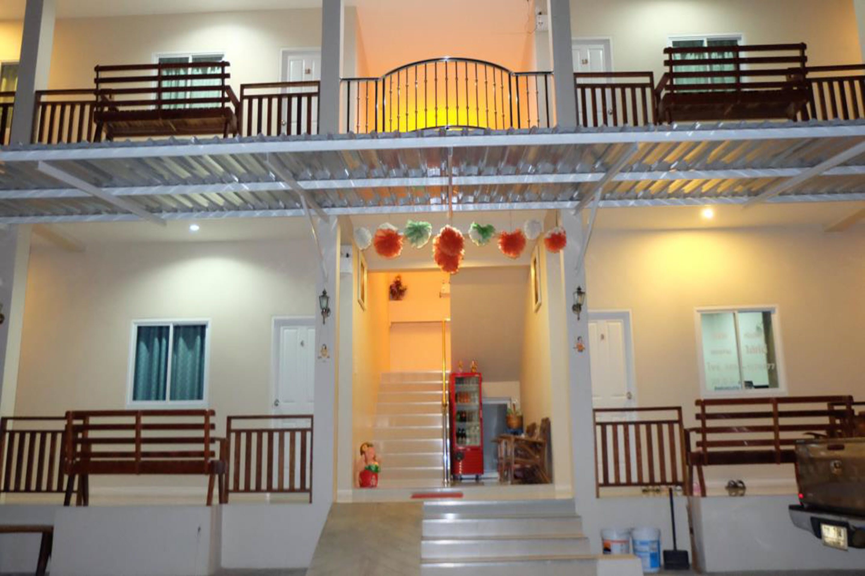 front of property – evening/night