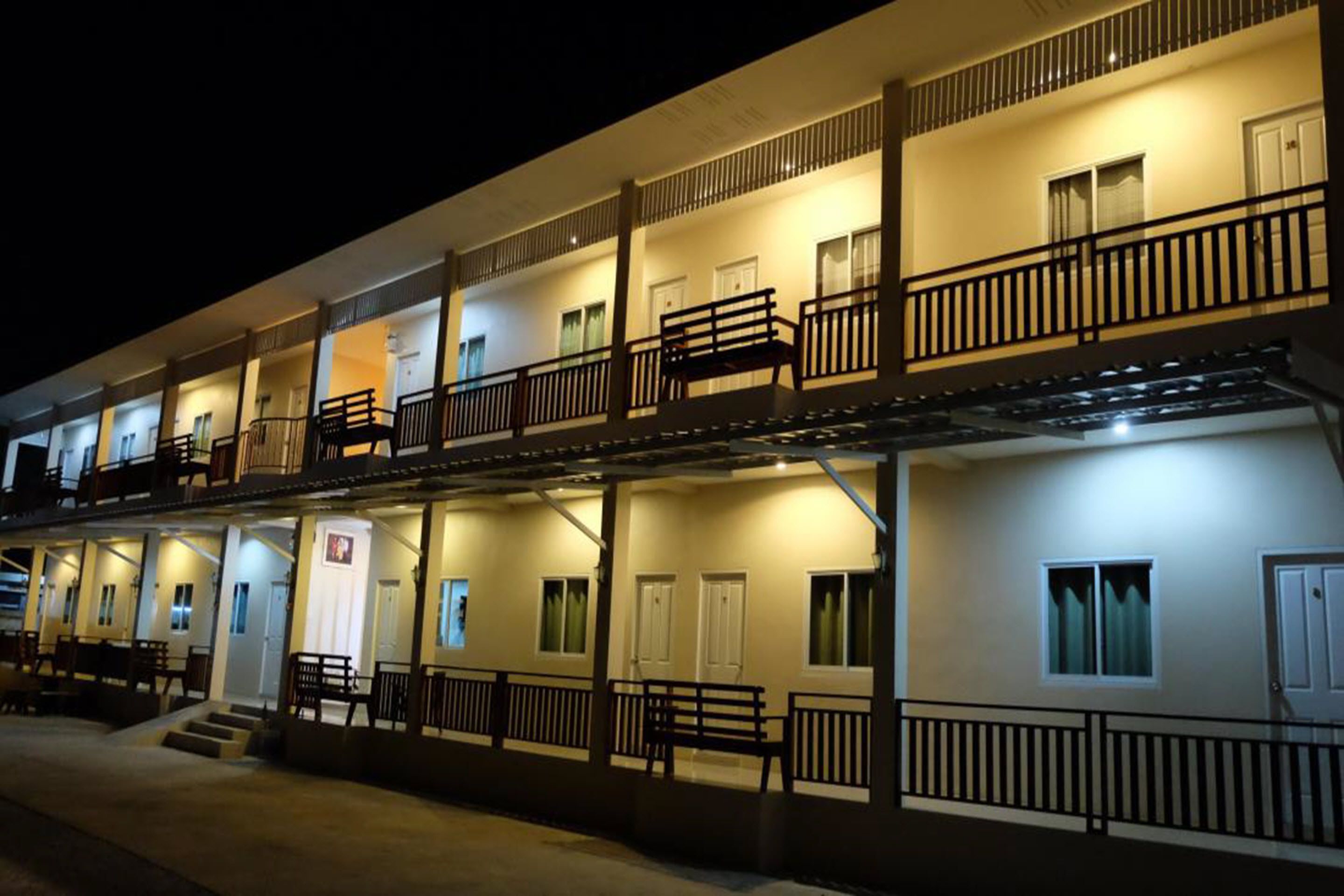 front of property – evening/night